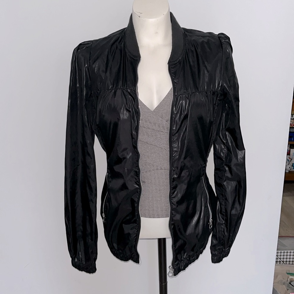 Black Bomber Jacket